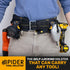 Spider Pro Tool Holster - Upgraded, Self Locking, Quick Draw Universal Tool Holder with Ambidextrous Thumb Lock - Clips Onto Any Belt...