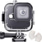 HONGDAK Waterproof Housing Case for GoPro Hero11 Black Mini,169ft/60M Diving Protective Housing Shell for Hero 11 Mini Action Camera Underwater Di...