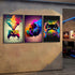 MUWAK Gaming Room Decor Wall Art Set of 3 - Video Gaming Controller Gamer Wall Decor, Gaming Canvas Poster Room Decor for Boys Room Kids Game Room...
