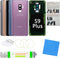Galaxy S9+ Back Glass Cover Replacement Housing Door with Pre-Installed Camera Lens + All The Adhesive + Repair Tools for Samsung Galaxy S9 Plus S...