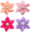 PET SHOW 4pcs Dog Flowers Collar Charms Slides Attachment Accessories For Small Medium Large Dogs Cat Puppy Bows Grooming Supplies…...