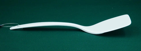 Symak Al-de-chef White Melamine Solid Spatula 11 inches, Silver...