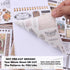 Diuhofart 900+ Mini Scrapbook Washi Stickers for Journaling, 50 Sheets Vintage Sticker Book, Ephemera for Junk Journal Supplies Bullet Journals, S...