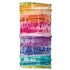 Karma Rainbow Tie Dye Headband for Women - Wide - Fabric Headband and Stretchy Hair Scarf - Multicolor...
