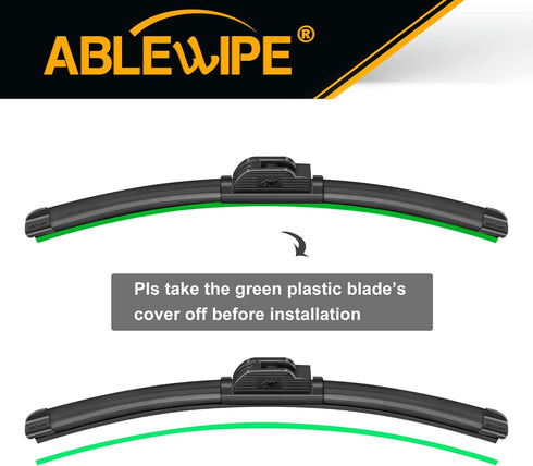 Windshield Wiper Blades Replacement for W163 1998-2005 Wiper Blades 22" + 22" Model: 19J24 (Set of 2)...