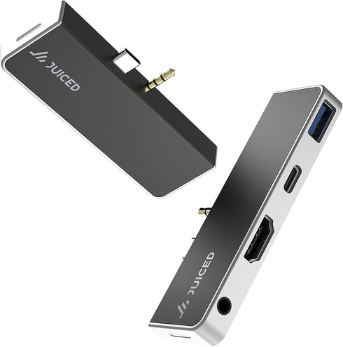 QuickHUB - Surface Go Adapter - 2X USB 3.0 | 4K HDMI | USB-C | AUX - Designed for Surface GO | Surface GO 2...