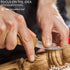 Hutsuls Wood Whittling Knife for Beginners - Razor Sharp Wood Carving Knife in a Beautifully Designed Gift Box, Sloyd Woodworking Knife for Men, W...