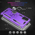 Samsung A71 5G Case, A71 5G Phone Case with Screen Protector, Military Grade Protective Cases with Ring for Samsung Galaxy A71 5G (Purple)...