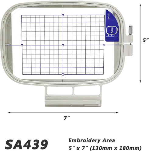 Sew Tech Embroidery Hoops for Brother Innovis NQ1700E NQ1600E NQ1400E NQ3600D Dream Machine 2 VE2200 4000D 1500D V7 V5 VM5200 Stellaire XE1 Babylo...