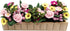 Miniature Potted Plant Flower Colorful 1:12 Mini Dollhouse Fairy Garden Bonsai Plant Clay Model Micro Landscape Decoration...