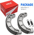 Rear Brake Shoes for Honda Rancher 350 400 420 Foreman 400 450 500 520, OEM# 06430-HN0-A30 06430-HN0-A20 06430-HN0-A01...