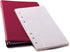 PDTXCLS TANGDIAABBCC Aeiniwer HNR RED Loose-Leaf Memo Book, 6 3/4 x 3 3/4", 6-Ring Binder, 80 Pages + Free Refill 80 Pages...