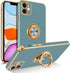 BENTOBEN iPhone 11 Case with 360° Ring Holder, Shockproof Slim Kickstand Magnetic Support Car Mount Women Men Non-Slip Protective Phone Case for i...