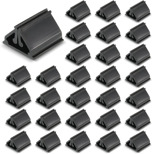 Maitys 30 Pieces Game Card Stands Plastic Card Stands DIY Board Games Stand for Game Party Favor (Black)...