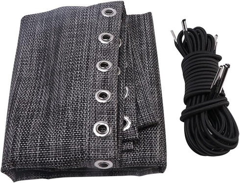 CALIDAKA Zero-Gravity Chair Replacement Fabric,63" x 17" Recliner Mesh Canvas,Lounge Chair Fabric with Ropes,an-ti-Gravity Folding Lounge Repair C...