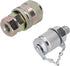 G1/8 Quick Coupling Connector Male Female Threaded link PT/PPT Hydraulic Pressure Test Point Adapter Set...