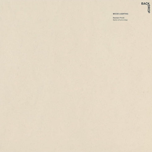 BACKDROP | Premium Interior Paint | Large Adhesive Paint Swatch | MOOD LIGHTING - Soft, Neutral Yellow-Beige | 12" x 12" Color Sample...