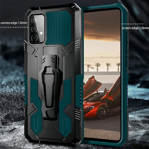 Compatible with Samsung A52 Case Military Grade Heavy Duty Protection Phone Case for Samsung A52 Anti Drop 15ft. Drop Tested Cover with Kickstand ...