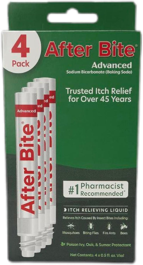 After Bite Advanced Formula - Itch Relief with Sodium Bicarbonate - Ideal for Mosquito & Fire Ant Bites, Bees & More - Portable Pen Applicator - 0...