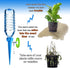 Plant Self Watering Spikes Indoor Outdoor Plastic Bottle Garden Plant Drip Irrigation Automatic Device Spike System Plants Watering Bulbs Globes w...