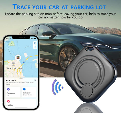 Key Finder Locator with Sound Find My Luggage Key Tracker Powerful Bluetooth Luggage Tracker with Sound Item Locator for Keys Bags Wallets Pet,Pho...