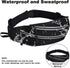 Running Belt for Men Women Waterproof Fanny Pack Crossbody Running Waist Bag Packs Running Pouch with 2 Pockets Elastic Running Belt Bag with Cell...