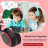 A10 On-Ear Headphones with Microphone, Lightweight Folding Stereo Bass Headphones with 1.5M No-Tangle Cord, Portable Wired Headphones for Smartpho...