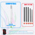 No Wore Out Titanium Alloy Replacement Fine Tips fit for Samsung S Pen Creator Edition, Precise Enhance Smooth Ballpoint Note Taking Nibs,2 Pcs...