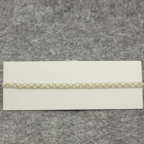 Baptism Headband for Baby Infant Toddler Girls White Christening Headband (1-2 Years old)...