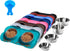 Hubulk Pet Dog Bowls 2 Stainless Steel Dog Bowl with No Spill Non-Skid Silicone Mat + Pet Food Scoop Water and Food Feeder Bowls for Feeding Small...