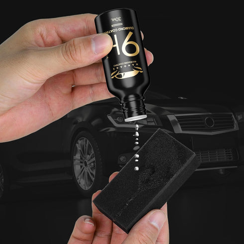 Greyghost Ceramic Coating for Cars, Mr Fix 9h Nano Coating Kit Super Ceramic Car Coating Hydrophobic, Car Paint Protection Anti Scratch Glass Coat...