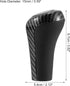 X AUTOHAUX 5 Speed Manual Gear Stick Shift Knob Transmission Gear Lever Stick Shifter Handle Carbon Fiber Pattern for BMW 1 Series E81 E82 E87 251...