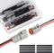 MUYI 2 Wire Connector, 8 Kits 16AWG DT Connectors Automotive Waterproof Electircal Plugs with 4.72" Pigtail Wiring Harness Heat Shrink Tube...