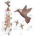 Wind Chimes Outdoor Clearance, Ukulork Aluminum Tube Windchime with S Hook,Patio Garden Decor, Housewarming Gift. (Hummingbird)...