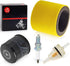 Air Filter Foam Oil Filter Spark Plug For Kawasaki Prairie 300 400 KVF300 KVF400 2x4 4x4 1998-2002...