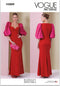 Vogue Misses' Close-Fitting Lined Dress Sewing Pattern Packet by Badgley Mischka, Design Code V2009, Sizes 8-10-12-14-16, Multicolor...