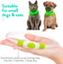 Led Dog Collars for Small Dog,Vizpet XS Light up Adjustable Collar USB Rechargeable Bright Safety Pet Collar for Cats Dogs(Green)...