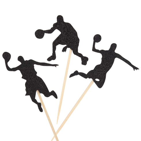 24PCS Basketball Player Cupcake Toppers NBA Star Cake Toppers Sport Theme Party Decor Supplies...
