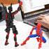 Titan 13 Action Figure,Lucky Robo 13 Action Figure T13 Action Figure 3D Printed Multi-Jointed Movable, Nova T 13 Action Figure Dummy 13 Action Fig...