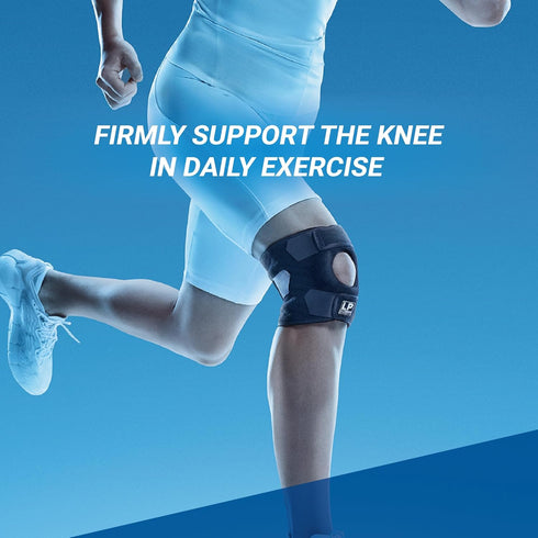 LP 788CA Adjustable Knee Brace with Open Patella - Kneecap Support for Running, Biking, Aerobics, Fitness, Football, Basketball, Hiking and Pain R...