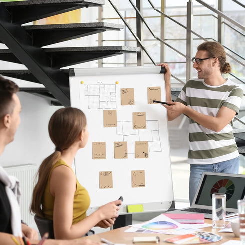 12 Pcs Sticky Notes 3 x 4 Inch Cute Sticky Notes Post Notes Motivational Stick Pads Appreciation Self Sticky Notes for Office School, 30 Sheets Ea...