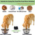 2-in-1 Slow Feeder Dog Bowl with Anti-Slip Silicone Base, 50.7oz, Stainless Steel, for Small to Medium Dogs...