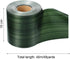 Outdoor Ribbon Poly Satin Ribbon Floral Craft Decoration Aspidistra Leaf Pattern Ribbon Easter Holiday Outdoor Decorating (Dark Green, 4 Inch x 49...