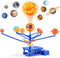 Rotating Solar System Model for Kids - Planets Orbiting Sun Projector - Space Science Kit for Ages 3-5 5-7 8-10, Night-Light Educational Toy...