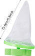 4 Pieces Reusable Washing Machine Lint Catcher Household Washing Machine Lint Mesh Bag Hair Filter Net Pouch Washer Hair Catcher (Green, Blue)...