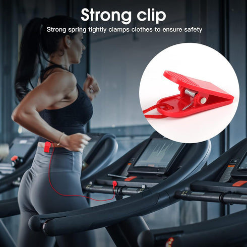 Treadmill Universal Magnet Safety Key- Replacement for All NordicTrack, Proform, Image, Weslo, Reebok, Epic, Golds Gym, Freemotion, and Healthride...