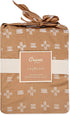 Crane Baby Soft Cotton Crib Mattress Sheet, Fitted Sheet for Cribs and Toddler Beds, Copper Dash, 28”w x 52”h x 9”d...
