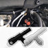 2 PCS Car Heater Hose Fitting, T-connector Three-way Cooling Water Pipe Joint, Heater Inlet Hose Fitting Replacement OEM#15055343 15055342, Compat...