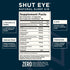 Shut Eye Natural Sleep Aid Supplement for Adults | 5mg Melatonin | Helps Relax and Promote Natural Deep Sleep with Valerian Root, Chamomile & Magn...