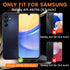 4+4 Pack Samsung Galaxy A15 5G Screen Protector, 4 Pack Tempered Glass Screen Protector with 4 Pack Camera Lens Protector, 9H Hardness Anti-Finger...